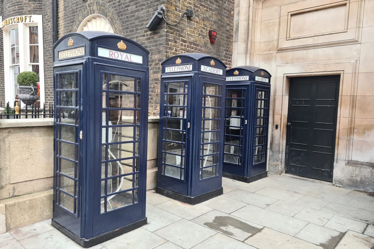 Londons Iconic Red Telephone Boxes Plate Place