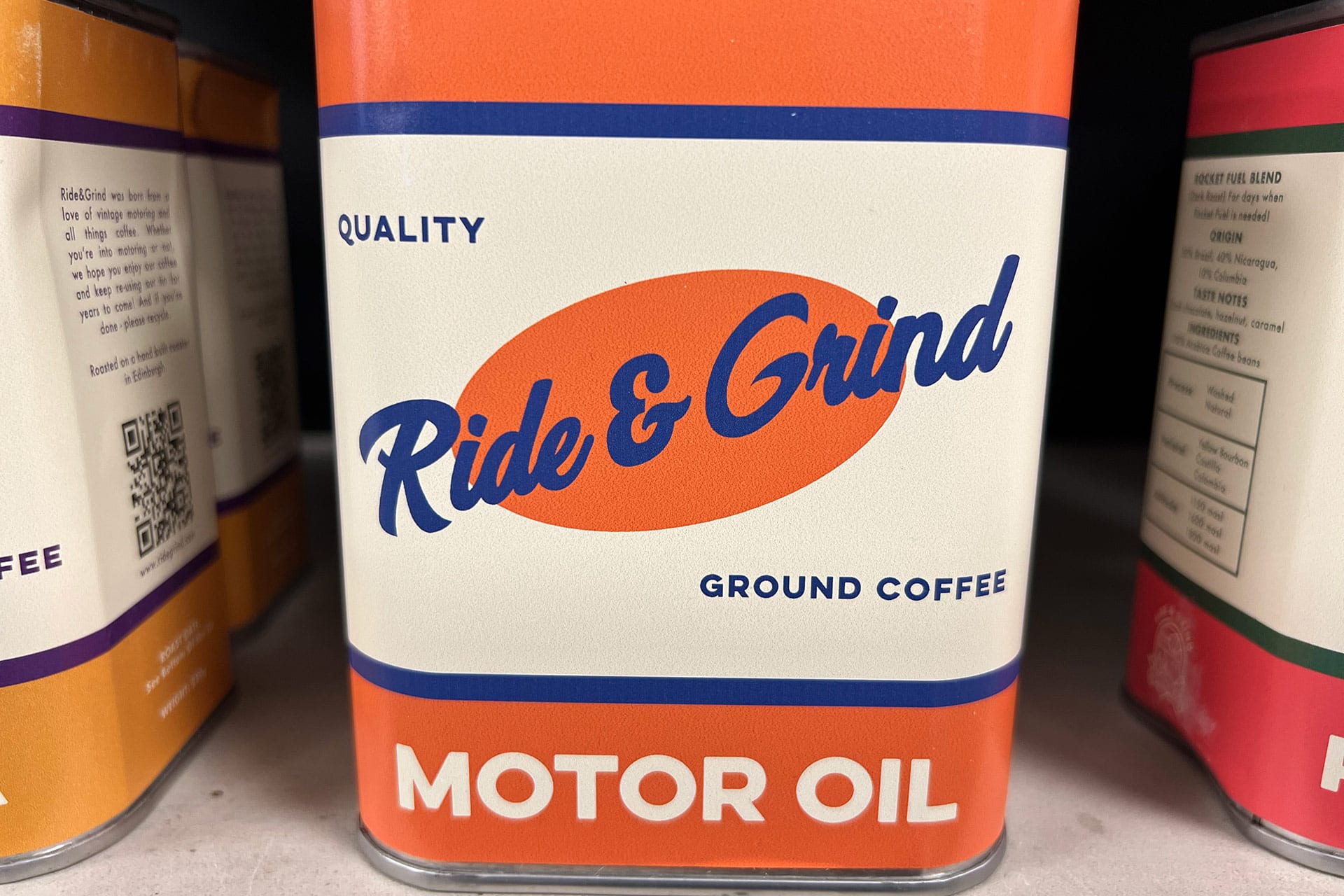 Motor Oil Ground Coffee