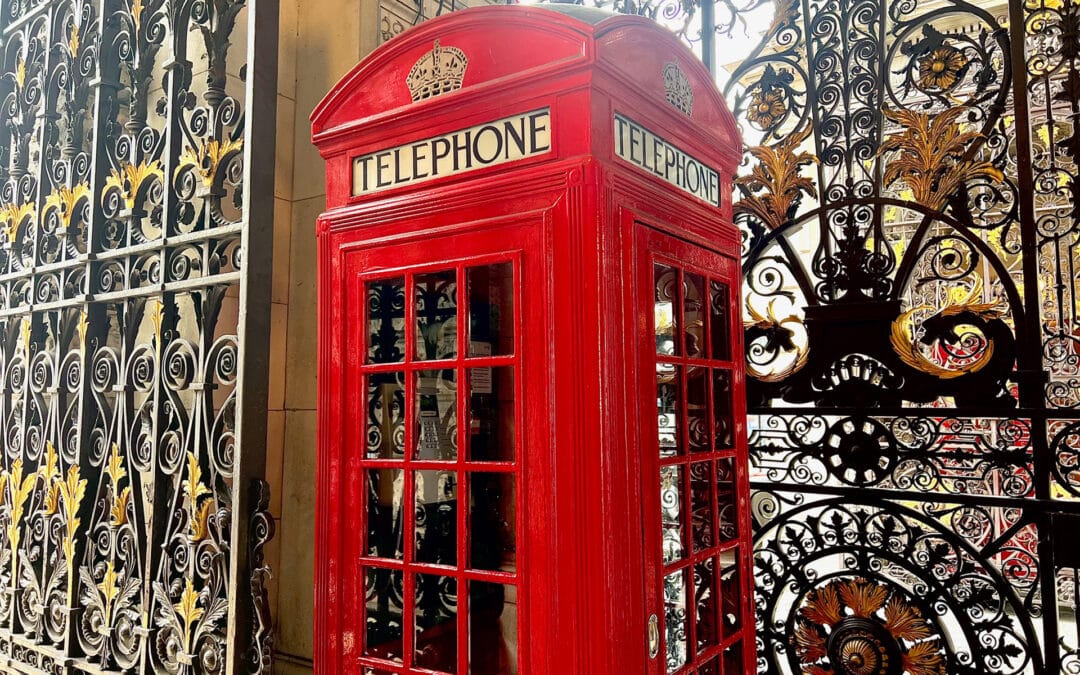 London’s Iconic Red Telephone Boxes