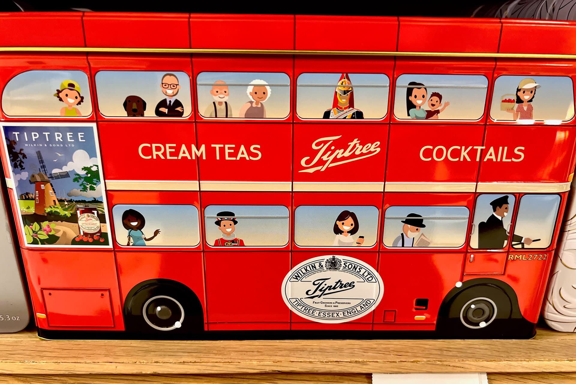 TipTree Double Decker Red Bus