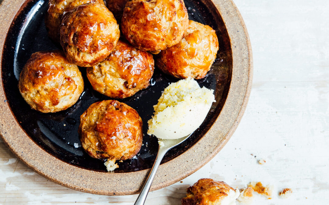 Maple Syrup and Smoked Bacon Scones 