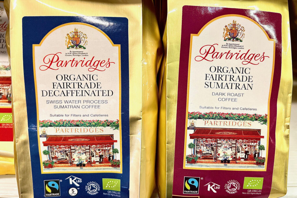 Partridges Organic Coffee