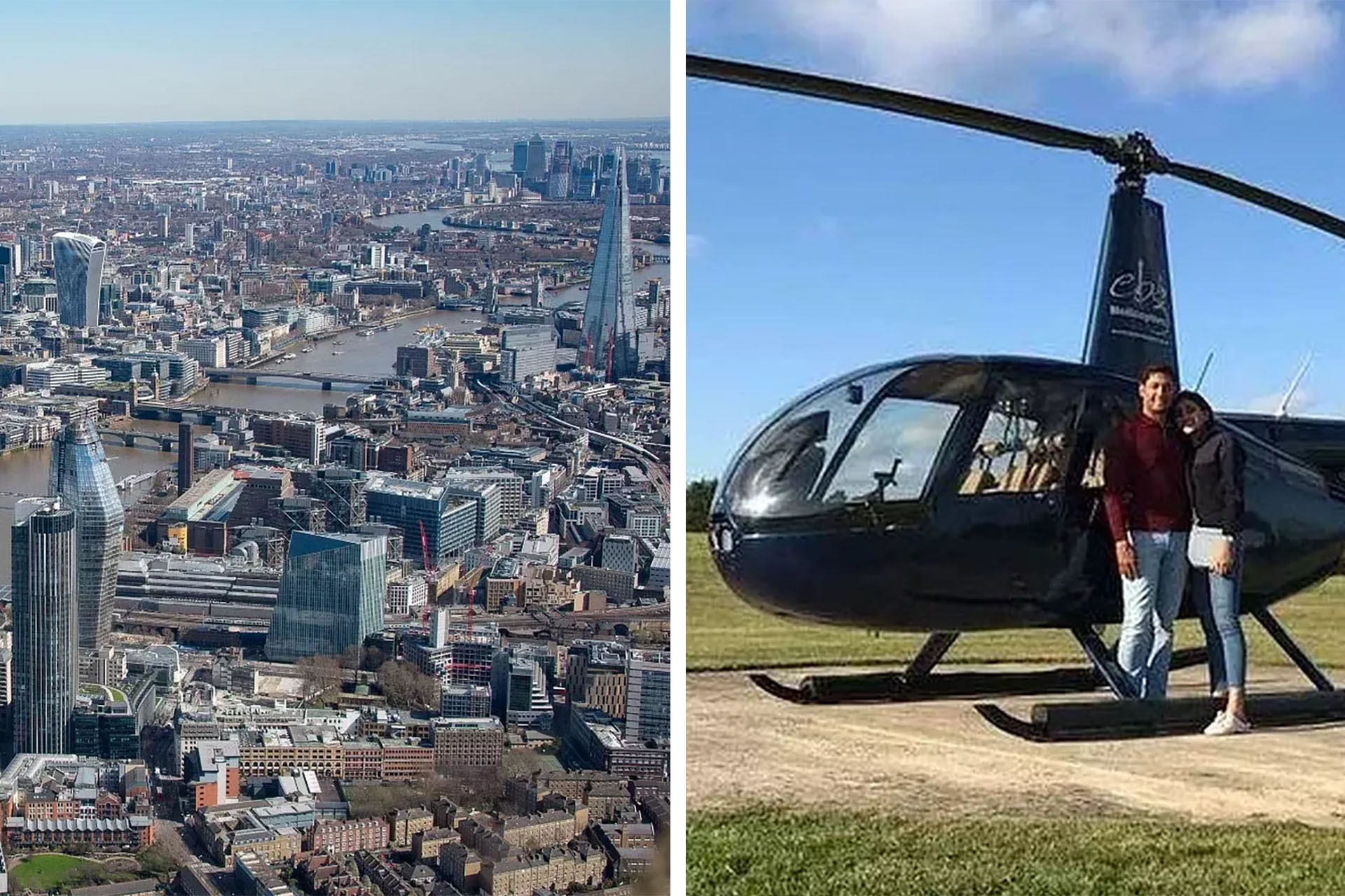 Private Helicopter Tour Over London