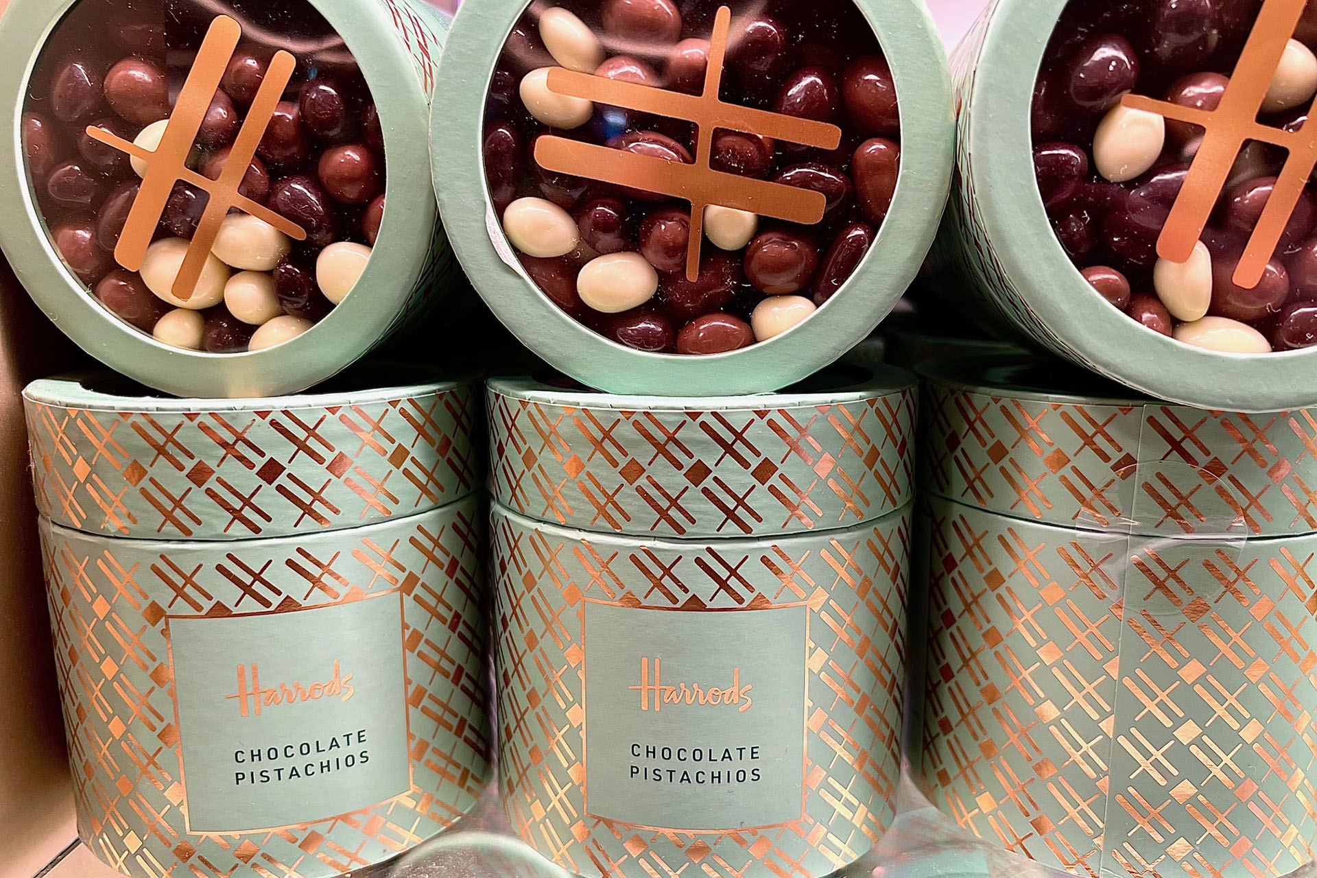 Harrods Chocolate Pistachios