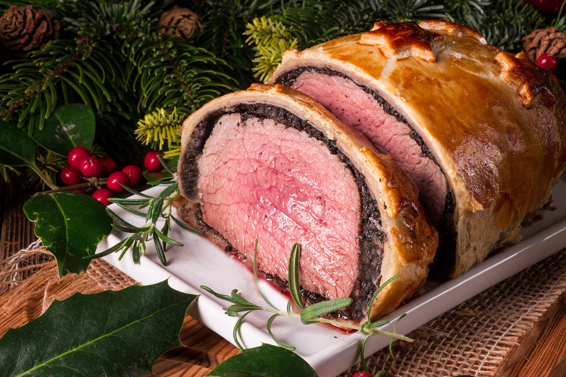 Black Truffle Beef Wellington