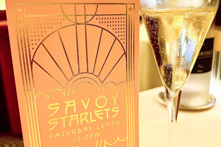Savoy Starlets lunch at the Savoy Grill